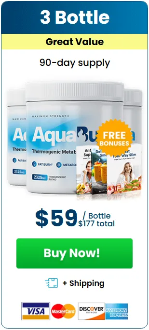 Buy AquaBurn 3 Bottles