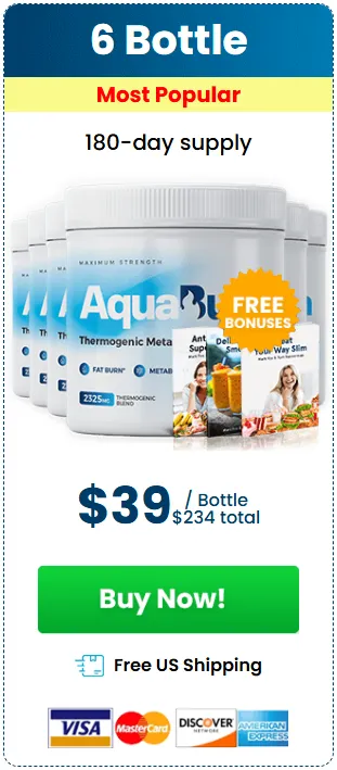 Buy AquaBurn 6 Bottles